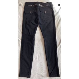 True Religion Section Julie
Black Skinny Jeans 28